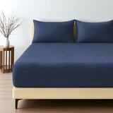  Čaršav Flanel 140x200cm+25cm Teget boja ( VLK000216-teget140 ) u