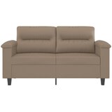  Dvosjed od tkanine boja cappuccina 120 cm od umjetne kože | shoptok.hr