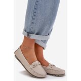 S. BARSKI Flat Leather Moccasins With Decoration S.Barski | shoptok.hr