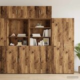  Ormar sa policama Staro drvo 70 x 42,5 x 225 cm Slike
