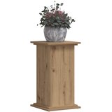  Stalak za biljke boja hrasta 33x33x60 cm konstruirano drvo | shoptok.hr