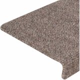  Prostirke za stepenice samoljepljive 30 kom 65x21x4 cm bež pravokutni rub | shoptok.hr