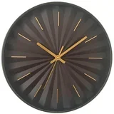 B992533 - Crni zidni sat Ø 30,5 cm 1x AA