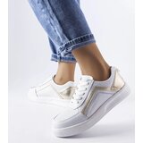 Gemre White leather perforated shoes Gilles | Eponuda.ba