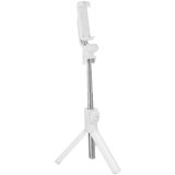 AVIZAR brezžicni stativ za selfie stick pametni telefon 2 v 1 z daljinskim upravljalnikom bluetooth - bel, (20630916) Cene