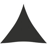 vidaXL Senčno jadro oksford blago trikotno 4,5x4,5x4,5 m antracitno, (20729263) | Shoptok.si