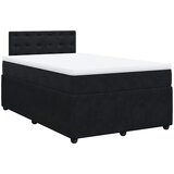  box spring s madracem crni 120 x 190 cm baršunasti | shoptok.hr
