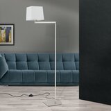Orion Stl 12-1187/1 - Stojeća lampa CARLTON 1xE27/40W/230V bela/matni hrom | Eponuda.com