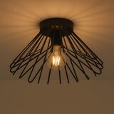  ONLI - Plafonsko svetlo DUCCIO 1xE27/22W/230V, prečnik 30 cm, crno | Eponuda.com