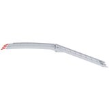  Ramp za motocikle Srebrno 180 x 28 x 5 cm Aluminij | shoptok.hr