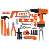  Dječji DIY set za majstore, 27 kom., narančasti | shoptok.hr