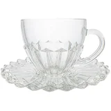 Set skodelica za čaj s podstavkom Stella 220ml / 6 kos / steklo, (5000199444)