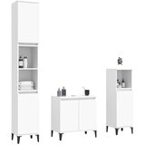  3-dijelni set kupaonskog namještaja bijeli konstruirano drvo | shoptok.hr