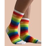 Nae Vegan Shoes Nogavice Love is Love Rainbow Sock pisana Cene