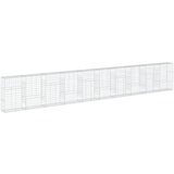  Gabionska košara s poklopcem 1000x50x150 cm pocinčano željezo | shoptok.hr