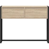 vidaXL Stranska miza Sonoma 100 x 36 x 75 cm Konstruiran les | Shoptok.si