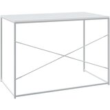  Stol za računalo bijeli 110 x 60 x 70 cm konstruirano drvo | shoptok.hr