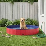  Bazen za pse Crvena Ø200 x 30 cm Debeli PVC | Eponuda.ba