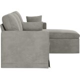 SOFA Svijetlo siva 178 x 134 x 80 cm Baršun | shoptok.hr