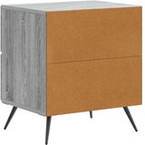  Nočna omarica s predalom 2 pcs Siva Sonoma 43 x 34,5 x 47,5 cm, (5000210034) | Shoptok.si