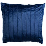JAHU collections Temno modra okrasna blazina Stripe, 45 x 45 cm