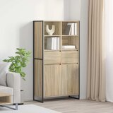  Kreveta 2 pcs Sonoma 81 x 36 x 150.5 cm Konstruirano drvo | shoptok.hr
