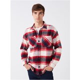 LC Waikiki A Comfortable Fit Long Sleeve Plaid Men's Lumberjack Shirt Jacket. Cene