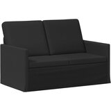  Kauč za dvoje Crna 130 x 81 x 82 cm Tkanina Slike