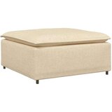  Modularni kauč s podnožjem krem 100x100x48 cm - Krema tabure | shoptok.hr