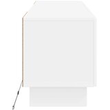  LED TV kabinet Bijela Konstruirano drvo | shoptok.hr