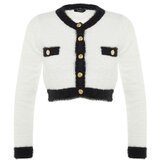 Trendyol Limited Edition Ecru Beard Yarn Knitwear Cardigan Cijene