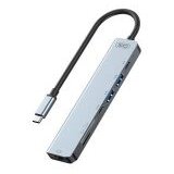 XO HUB008 7 in 1 Multifunctional Docking Station Sivi | Eponuda.ba