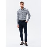 Ombre Muška košulja V1/V1whitenavyK633_120750 | shoptok.hr