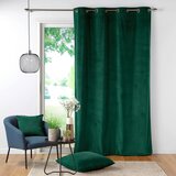 Douceur d intérieur Zelena zavjesa od samta 140x260 cm Casual – | shoptok.hr