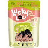 Lucky Lou Extra Food 12 x 70 g - Tuna i kozice u želeu Cijene