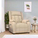  Električni naslanjač krem tkanina, (20928875) | Shoptok.si