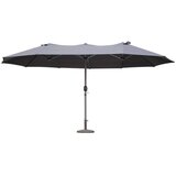 Garden Pleasure Svijetlosmeđi suncobran 265x460 cm - | shoptok.hr