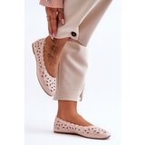 Kesi Lace shiny ballerinas women's pink Visionary