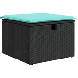  Vrtni set od 7 dijelova s jastucima, smeđi poliratan, akacija | shoptok.hr