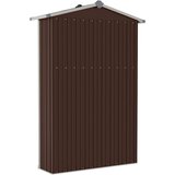  Vrtno spremište smeđe 116x45x175 cm od pocinčanog čelika | Eponuda.ba