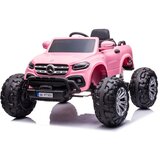  Licencirani avto na akumulator Mercedes DK-MT950 4x4 - svetlo roza | Shoptok.si
