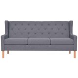  2-dijelni set sofa od tkanine sivi | shoptok.hr