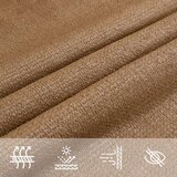 Jedro za zaštitu od sunca 160 g/m² smeđe-sivo 3 x 4 5 m HDPE | shoptok.hr