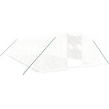  Staklenik s čeličnim okvirom bijeli 32 m² 8 x 4 x 2 m | shoptok.hr