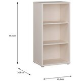 CARRYHOME REGAL 49,8/214,3/34,9 cm barve hrasta | Shoptok.si