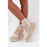 Boto Women's Ankle Boots Platform Light Beige Liorae | shoptok.hr