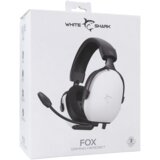 WHITESHARK Fox GH-2445 gaming slušalice s mikrofonom, bijele | shoptok.hr