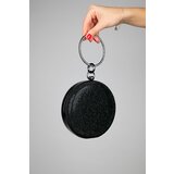 LuviShoes MARGATE Women's Black Stone Handbag Cene