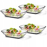 KADAX Steklena solatna skleda Shoulder 230 ml Preproste sklede Set 4 kosov, (5000351964) | Shoptok.si