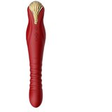 Zalo vibrator King Thruster rdeč Cene